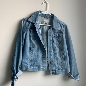 Loft Crop Denim Jacket